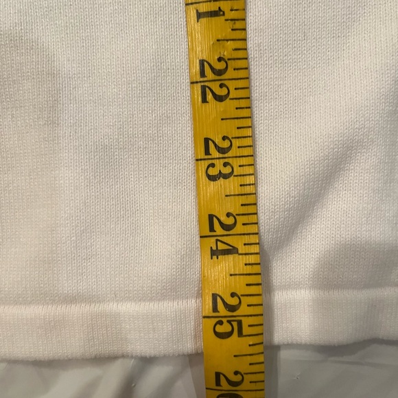 Bob Mackie Wearable Art Sweater.  Size large. Ivory - Picture 8 of 9